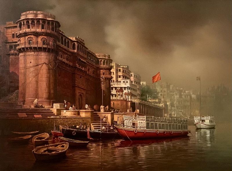 Beneras Ghat by Amit Bhar